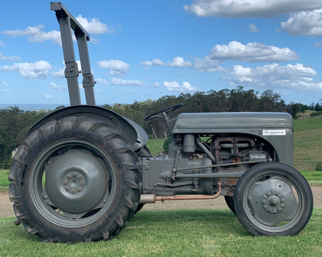 An image of a Grey Fergie Tractor in Bendemeer, NSW